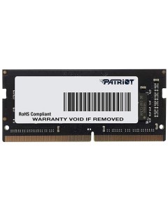 Оперативная память Patriot Signature Line 16GB DDR4 SODIMM PC4 25600 PSD416G320081S Patriot (компьютерная техника)