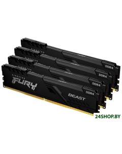 Оперативная память FURY Beast 4x4GB DDR4 PC4 21300 KF426C16BBK4 16 Kingston