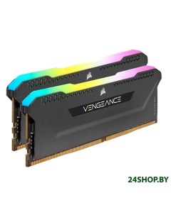 Оперативная память Vengeance RGB PRO SL 2x8GB DDR4 PC4 17000 CMH16GX4M2E3200C16 Corsair