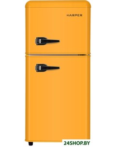 Холодильник HRF T120M оранжевый Harper