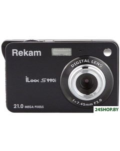 Фотоаппарат iLook S990i черный Rekam