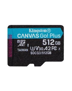 Карта памяти Canvas Go Plus microSDXC 512GB Kingston