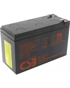 Батарея для источников бесперебойного GP 1272 F2 12V 7 2Ah Csb
