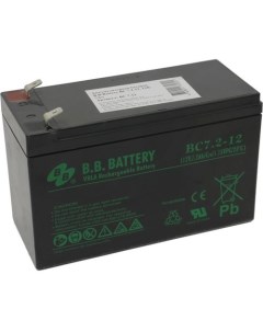 Аккумулятор для ИБП BC7 2 12 B.b. battery