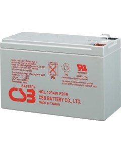 Аккумулятор для ИБП HRL1234W F2 12В 9 А ч Csb