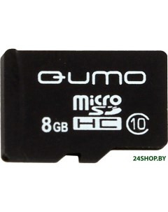 Карта памяти microSDHC Class 10 8GB Qumo