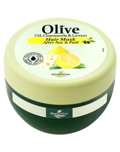 Маска для волос с маслом оливы ромашкой и лимоном 250 Herbolive