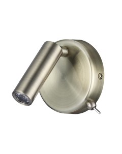 Светильник настенный CHASE 5222/3WL LEDIO LN22 049 бронза (3Вт, 3000К, LED) Lumion