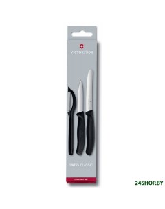 Набор кухонных ножей Swiss Classic Paring 6 7113 31 черный Victorinox