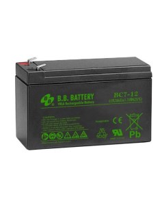 Аккумулятор для ИБП BC7 12 12В 7 А ч B.b. battery