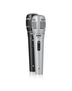 Микрофон CM215 черный серебристый Bbk