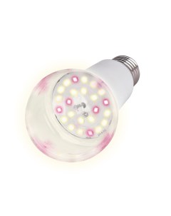 Лампа светодиодная д растений А60 10Вт Е27 спектр SPFB PLP30WH LED Uniel