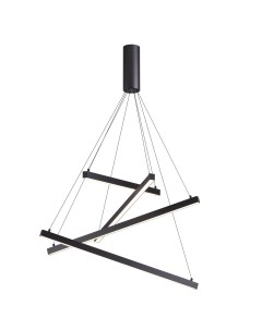 Светильник подвесной  COMETA 3860/48B (48Вт, 3000К, LED) черный Odeon light