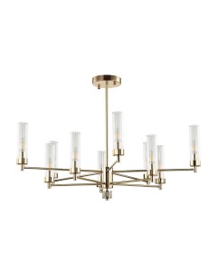 Светильник подвесной KAMILLA 5274/10C золотой (10*40Вт, E14) Lumion