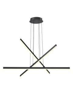 Светильник подвесной  RUDY 3890/48L (48Вт, 4000К, LED) черный Odeon light