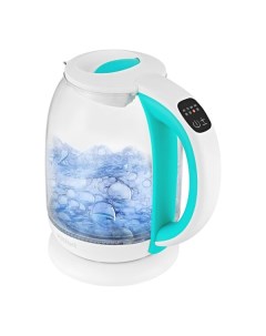 Чайник KT-6140-3 (бело-бирюзовый) Kitfort