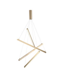 Светильник подвесной COMETA 3860/48L (48Вт, 3000К, LED) золотой Odeon light