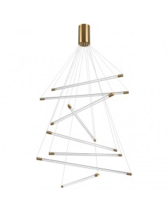 Светильник подвесной SPARKY 4369/80L (60Вт, 3000К, IP20, LED) золотой Odeon light