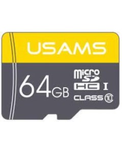 Карта памяти microSDHC US ZUS ZB095 TF High Speed Card 64GB ZB95TF01 Usams