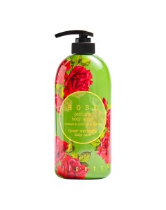 Гель для душа парфюмированный роза ROSE PERFUME BODY WASH 750 Jigott