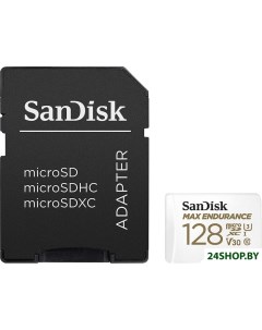 Карта памяти microSDXC SDSQQVR 128G GN6IA 128GB с адаптером Sandisk
