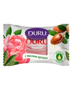 Туалетное крем мыло Пион с маслом арганы 80 Duru
