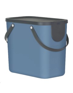 Контейнер для раздельного сбора мусора Albula 1024906161 25 л голубой Rotho
