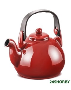Чайник без свистка Colonial N522619 красный Ceraflame
