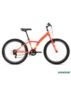Велосипед Dakota 24 1 0 2022 RBK22FW24591 красный желтый Forward