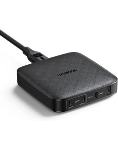 Сетевое зарядное устройство CD226 70870 USB A 3 USB C 100W Desktop Fast Charger Black Ugreen