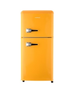 Холодильник морозильник HRF T120M Orange Harper