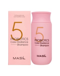 Профессиональный шампунь для окрашенных волос с защитой цвета 5 Probiotics Color Radiance 150 Masil