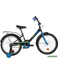 Детский велосипед Forest 20 2021 201FOREST BK21 черный Novatrack