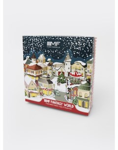 Коробка из негофрированного картона подарочная Новогодний городок Mark formelle