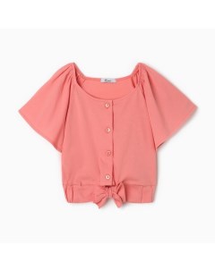 Комплект футболка брюки для девочки цвет розовый рост 134 см Luneva
