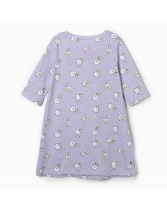 Сорочка ночная для девочки цвет сиреневый размер 104 см Mark formelle
