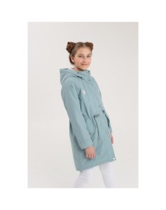 Пальто для девочки рост 158 см цвет оливковый Батик