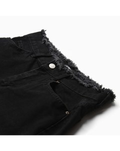 Шорты джинсовые цвет чёрный размер 42 36 Little secret