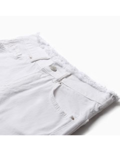 Шорты джинсовые цвет белый размер 40 34 Little secret