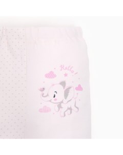 Ползунки детские цвет розовый рост 74см Linas baby