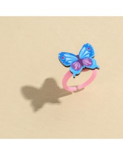 Кольцо детское Бабочка 2 х 1 8 х 1 5 см Art beauty