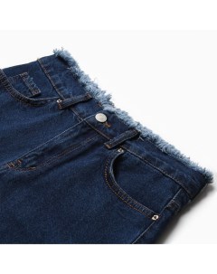 Шорты джинсовые цвет тёмно синий размер 40 34 Little secret