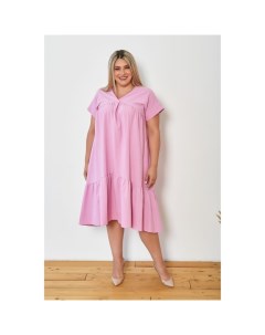 Платье женское размер 62 цвет розовый Luxury plus