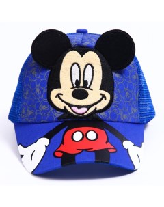 Кепка детская Микки Маус р р 52 56 синяя Disney