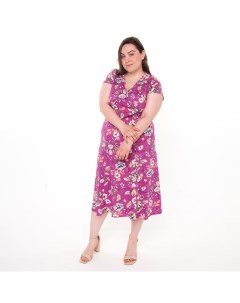 Платье женское цвет лиловый размер 52 Натали