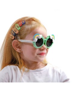 Очки солнцезащитные детские поляризационные линза 4 х 4 см ширина 13 см дужка 13 5 см Мастер к