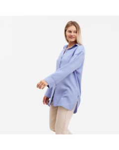 Блузка женская цвет голубой размер 50 Mark formelle