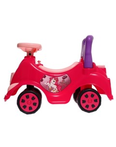 Машина каталка Cool Riders Принцесса с клаксоном цвет розовый Guclu