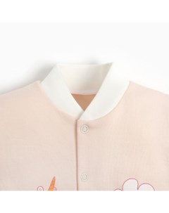 Кофточка для девочки цвет розовый единорог рост 68 см Si baby