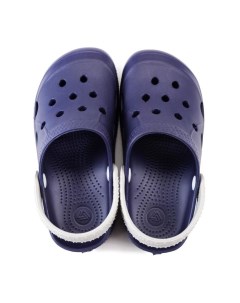 Сабо детские цвет фиолетово синий серый размер 35 36 Janette